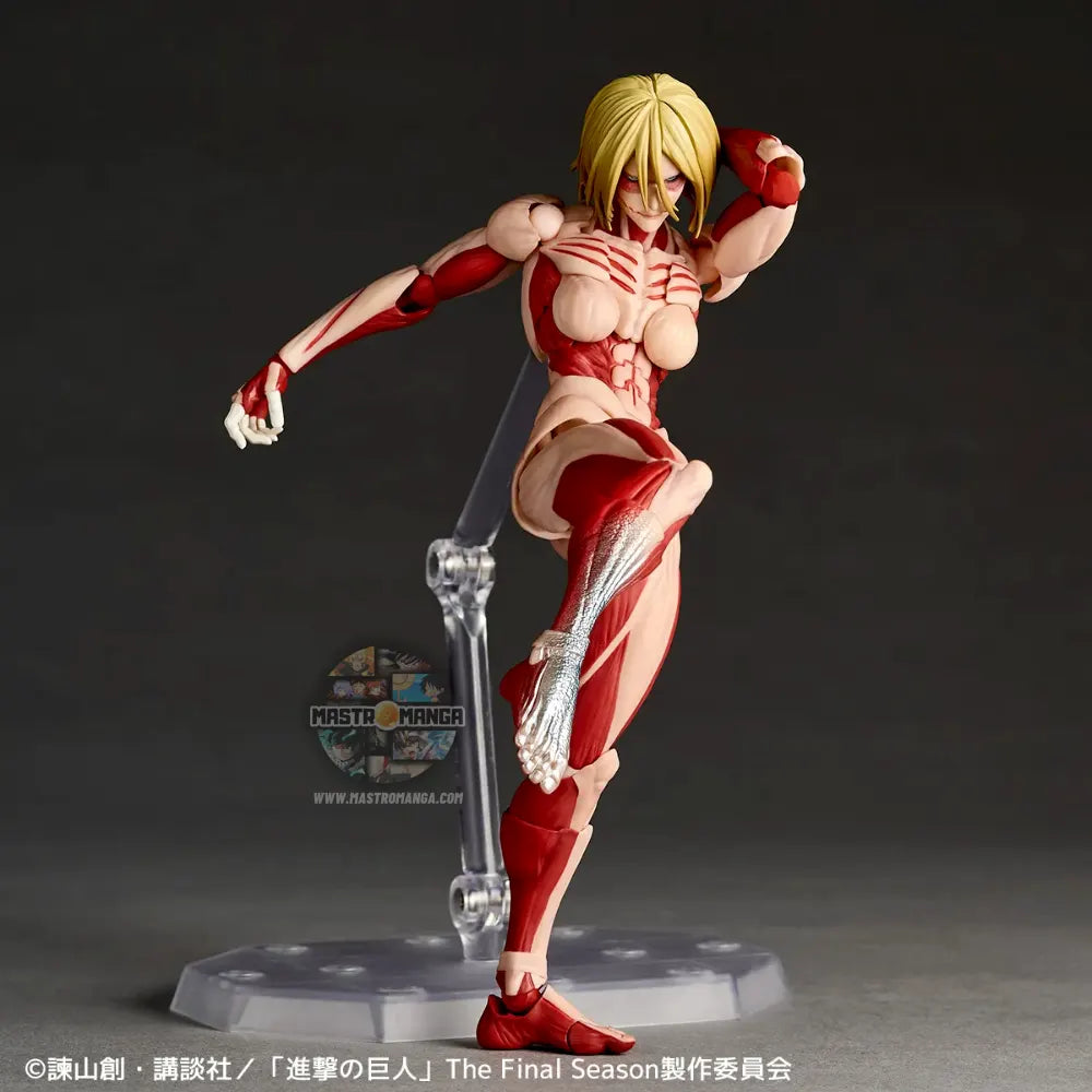 Female Titan Annie Leonhart Attack On Titan Revoltech Amazing Yamaguchi Re-Release
