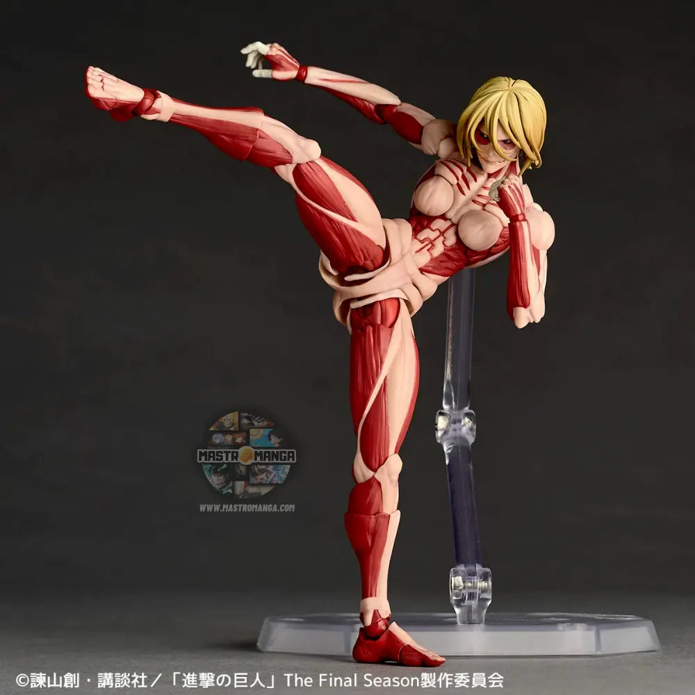 Female Titan Annie Leonhart Attack On Titan Revoltech Amazing Yamaguchi Re-Release