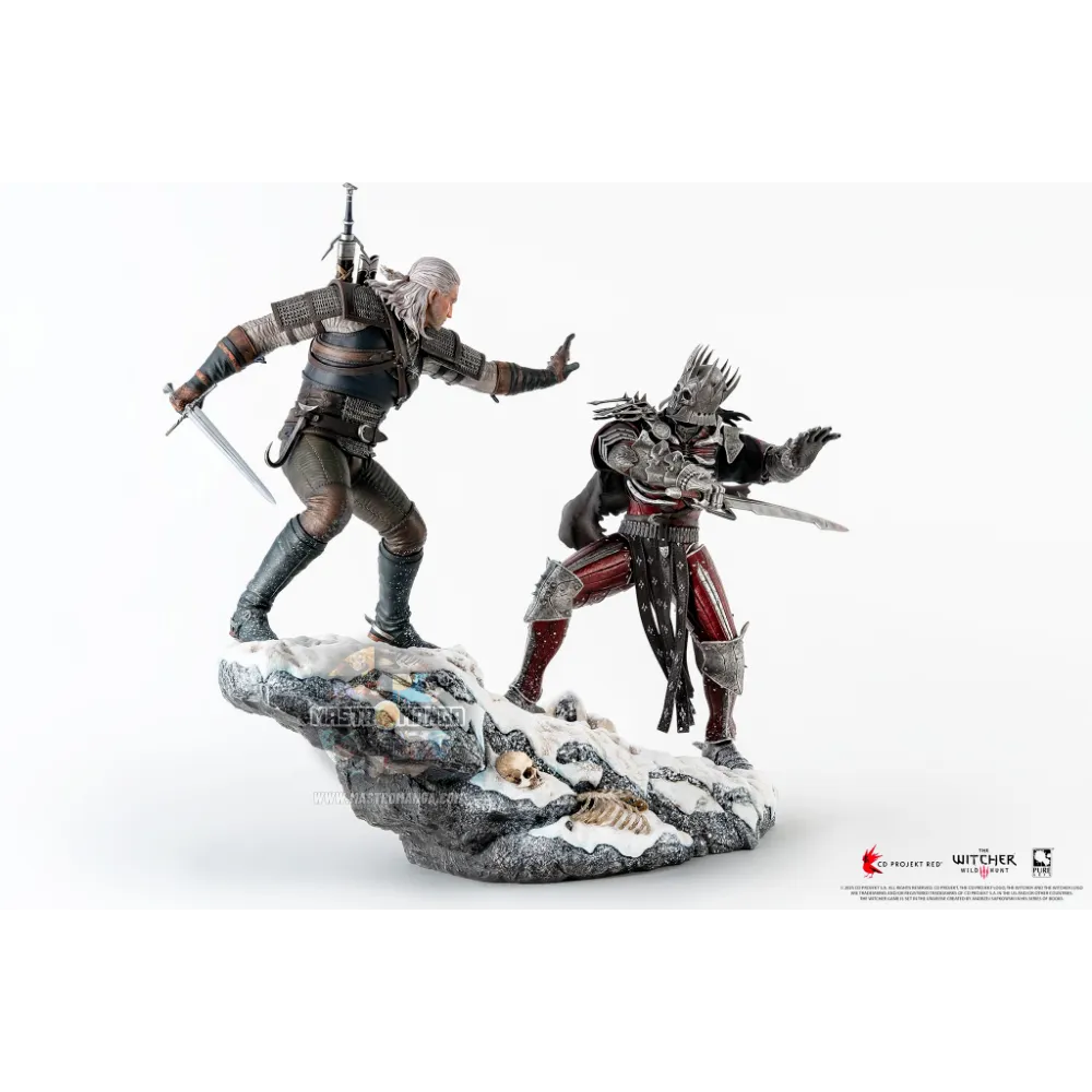 Geralt Vs Eredin The Witcher 3: Wild Hunt Diorama