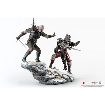 Geralt Vs Eredin The Witcher 3: Wild Hunt Diorama