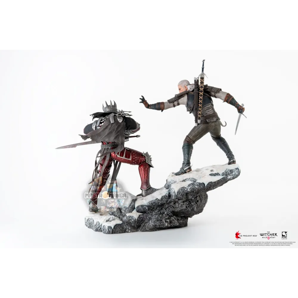 Geralt Vs Eredin The Witcher 3: Wild Hunt Diorama