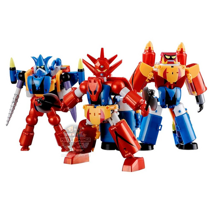 Getter Robo G Dynamic Change Mini Fig Set