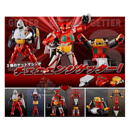 Getter Robo Dynamic Change Getter Robo Mini Fig Set