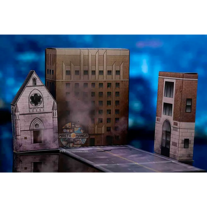 Ghostbusters Ecto-1 Stay Puft Diorama Nano Scene