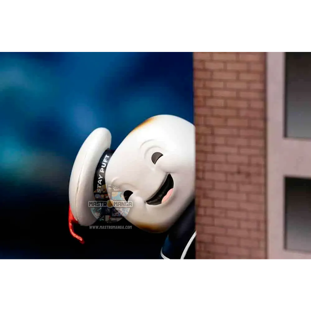 Ghostbusters Ecto-1 Stay Puft Diorama Nano Scene