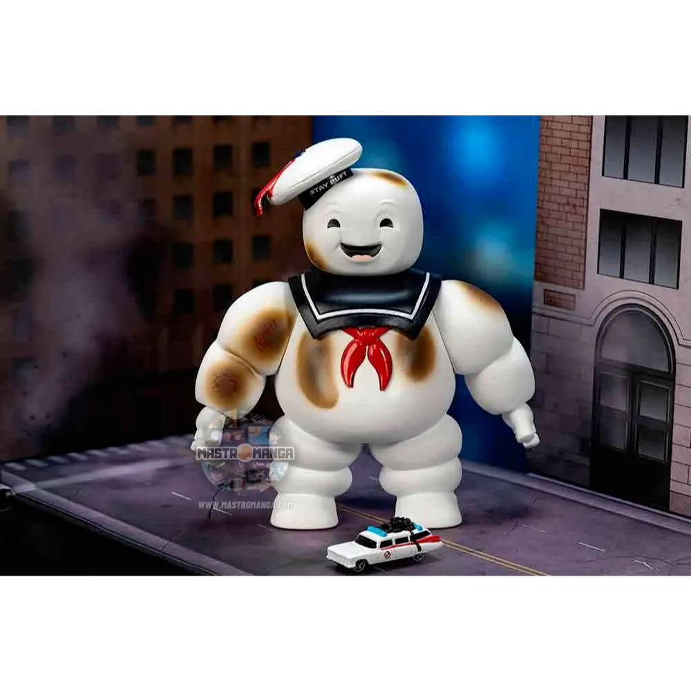 Ghostbusters Ecto-1 Stay Puft Diorama Nano Scene