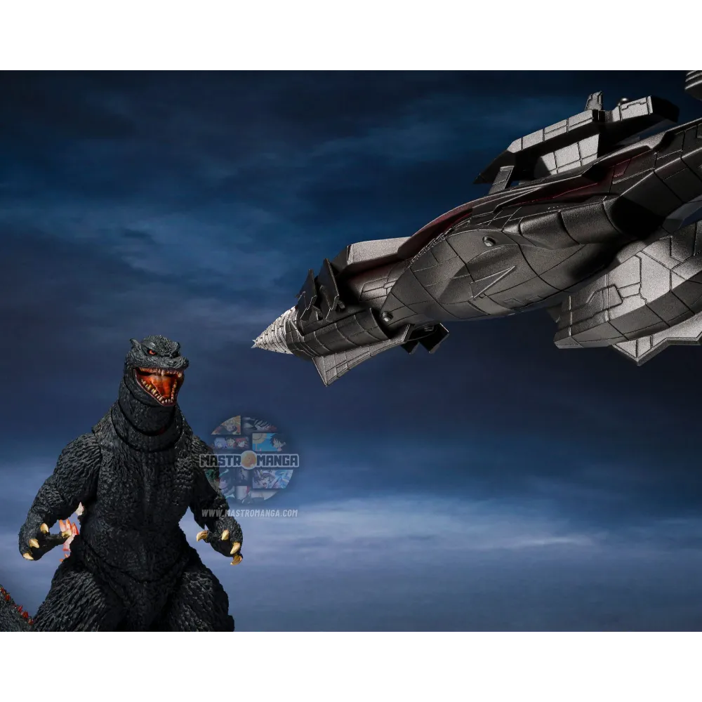 Godzilla 2004 Heat Ray Ver. VS New Gotengo S.H.MonsterArts