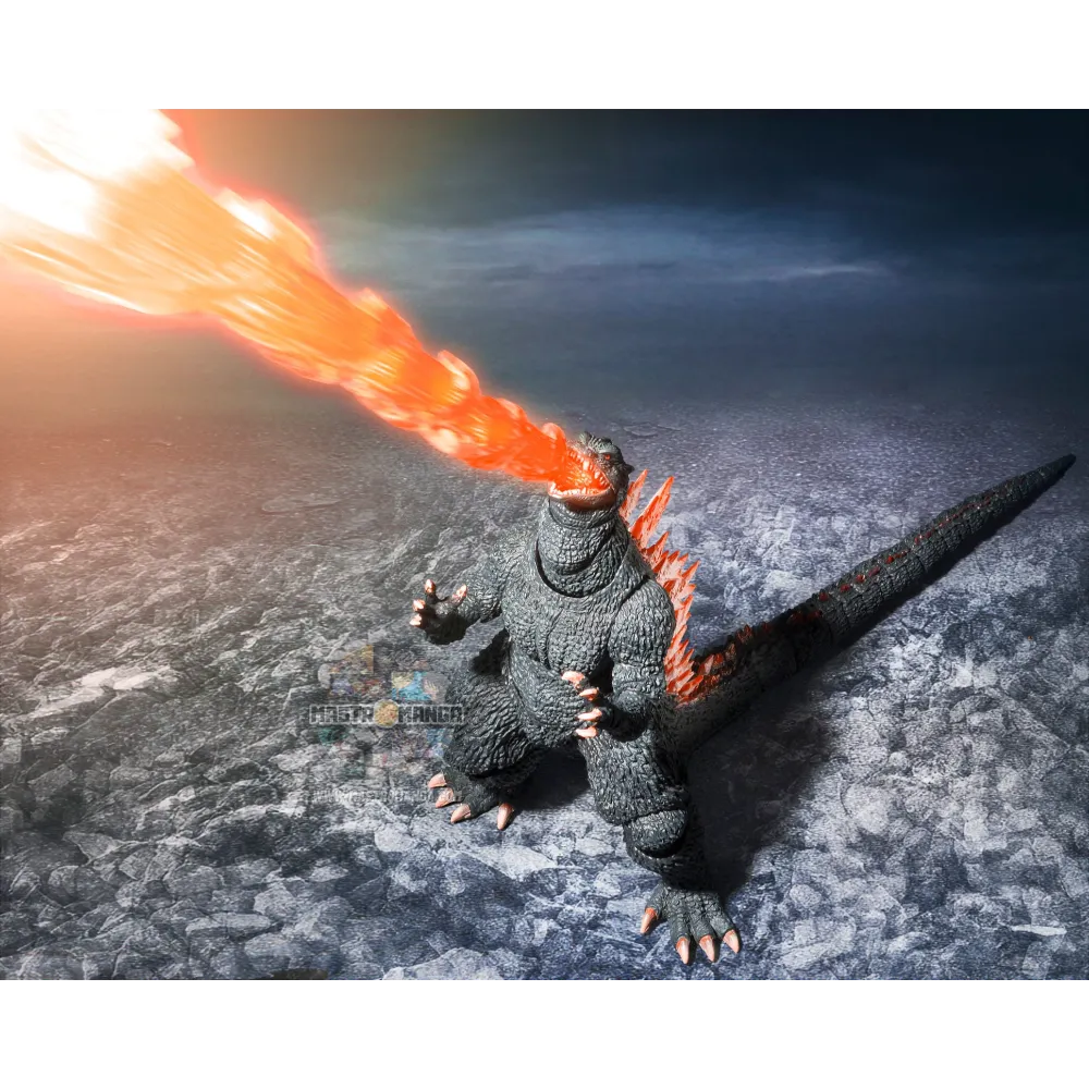 Godzilla 2004 Heat Ray Ver. VS New Gotengo S.H.MonsterArts