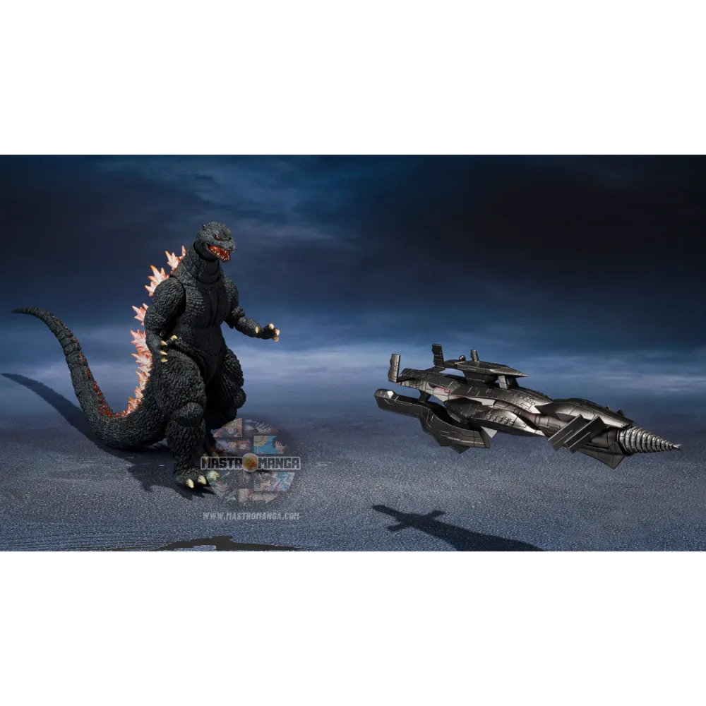 Godzilla 2004 Heat Ray Ver. VS New Gotengo S.H.MonsterArts