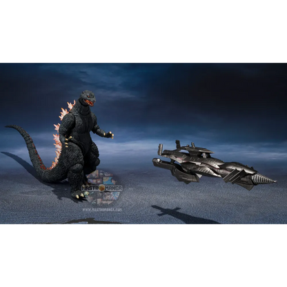 Godzilla 2004 Heat Ray Ver. VS New Gotengo S.H.MonsterArts