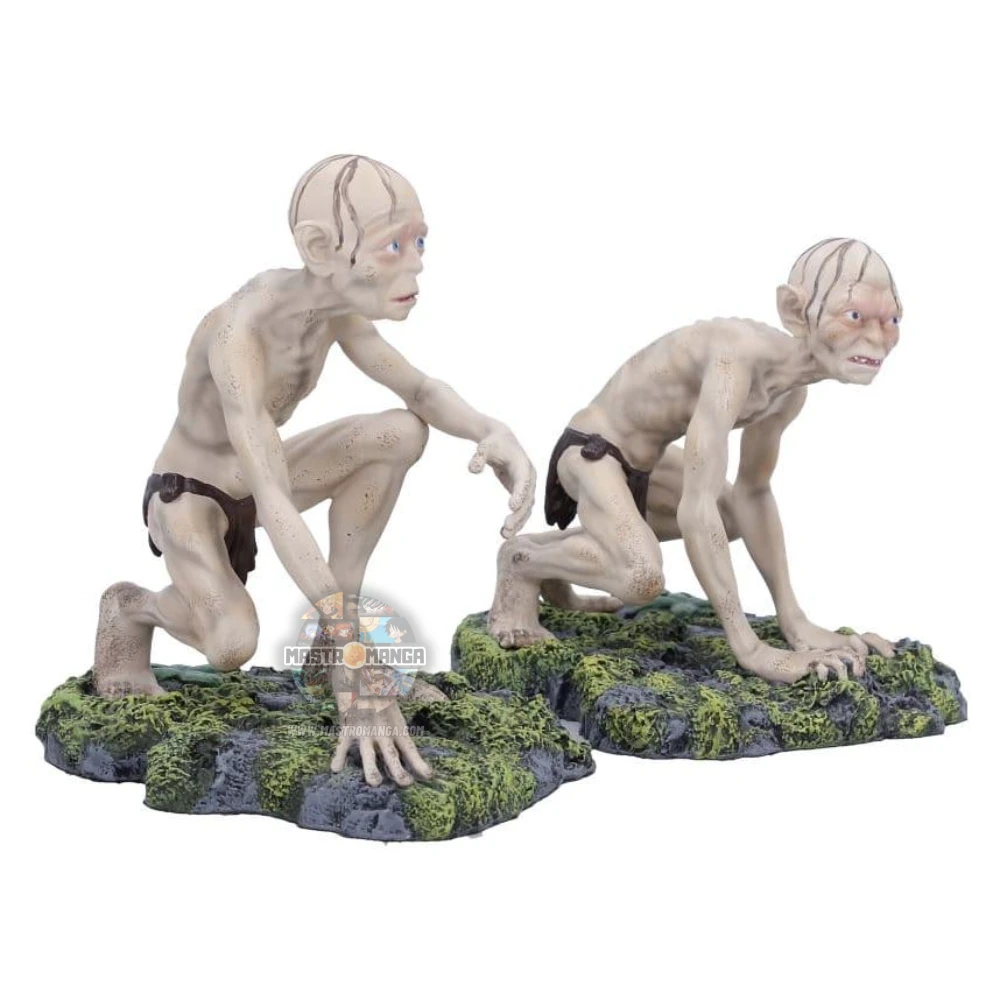 Statua da collezione Gollum e Smeagol Il Signore degli Anelli Nemesis Now doppia personalità