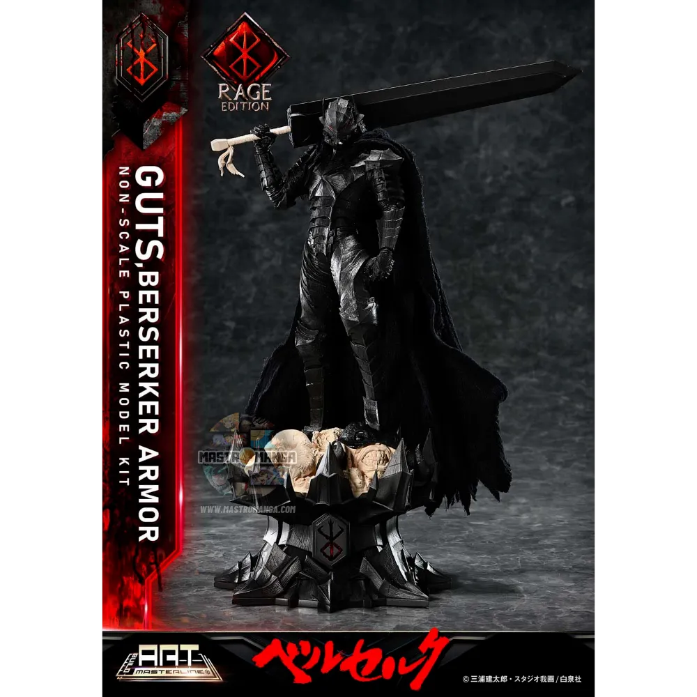 Guts Berserker Armor Rage Build Art Masterline Plastic Model Kit