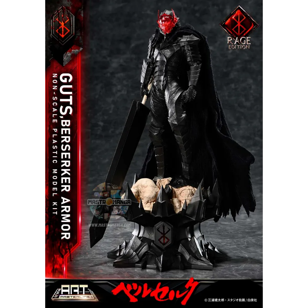 Guts Berserker Armor Rage Build Art Masterline Plastic Model Kit