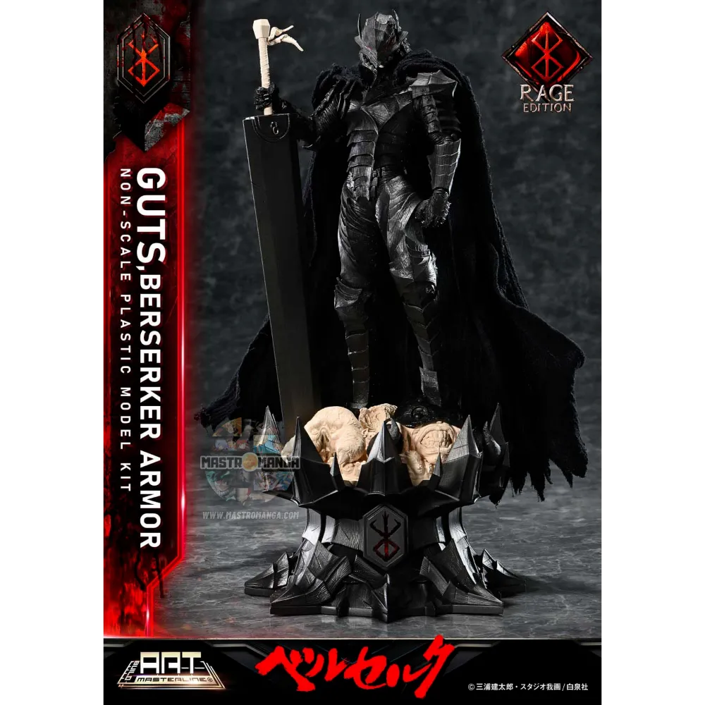 Guts Berserker Armor Rage Build Art Masterline Plastic Model Kit