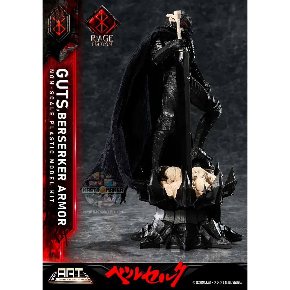 Guts Berserker Armor Rage Build Art Masterline Plastic Model Kit