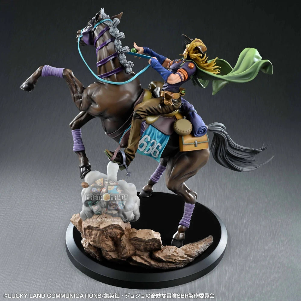 Gyro Zeppeli And Valkyrie JoJo's Bizarre Adventure Steel Ball Run
