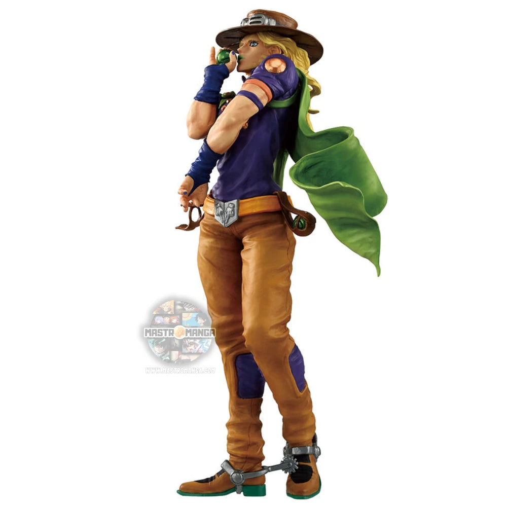Gyro Zeppeli JoJo's Bizarre Adventure Steel Ball Run Ichibansho MASTERLISE Banpresto - Figure ufficiale del carismatico maestro dello Steel Ball con design iconico e denti dorati