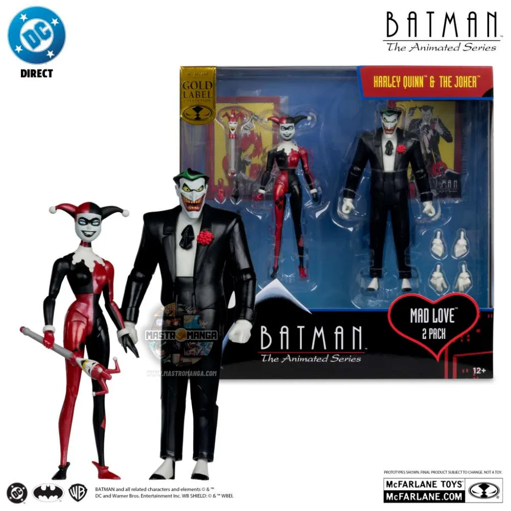 Harley Quinn & Joker Mad Love Batman Animated Comic DC Direct