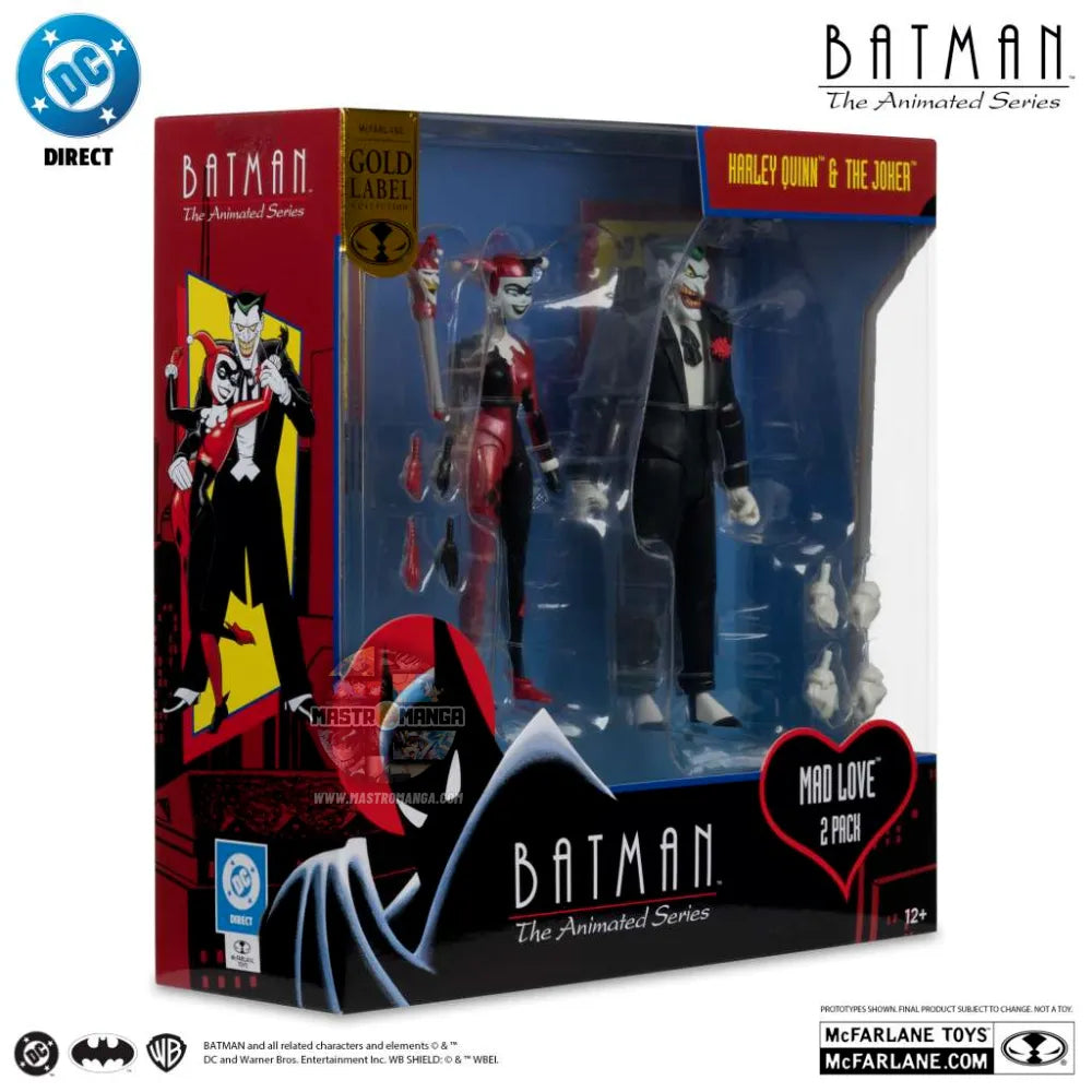 Harley Quinn & Joker Mad Love Batman Animated Comic DC Direct