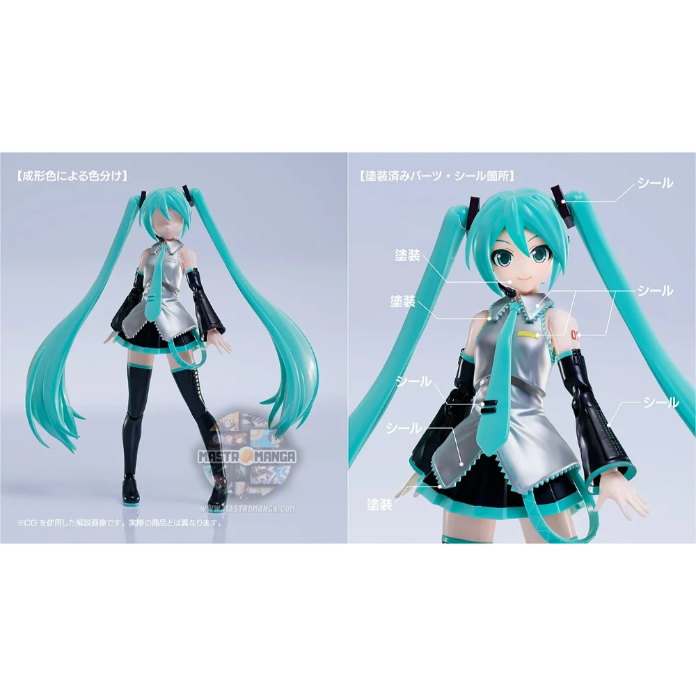 Character Vocal Series 01: Hatsune Miku Palmate Model Kit