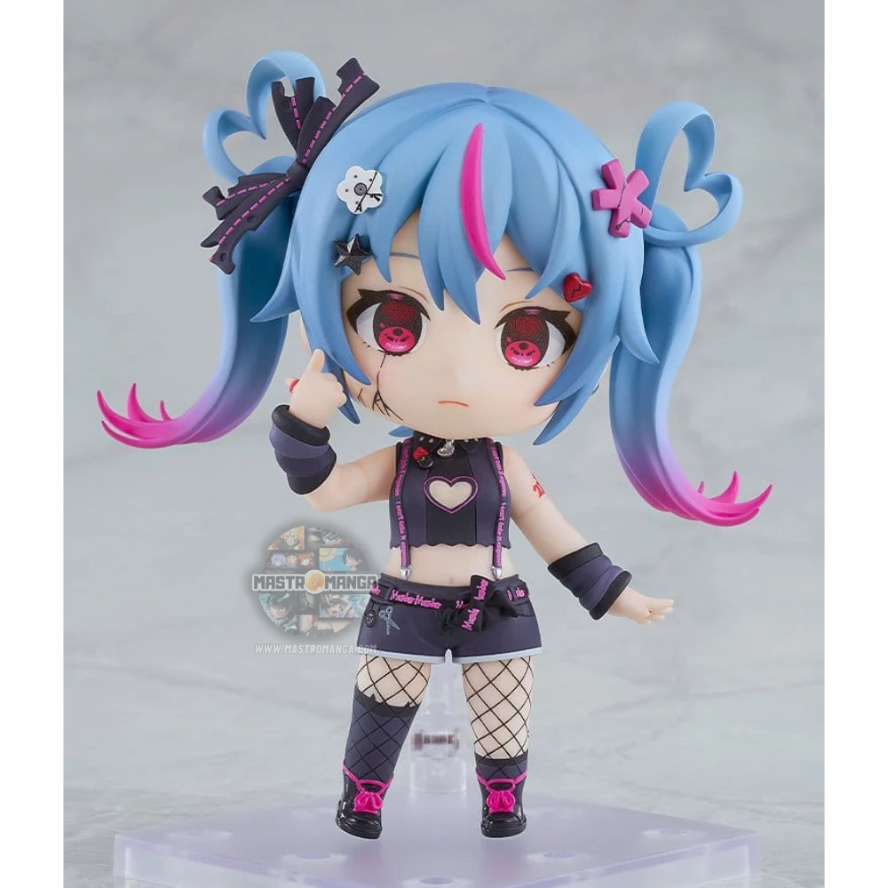 Figure Nendoroid Hatsune Miku Decomiku Darkness Good Smile Company con outfit nero e decorazioni gotiche