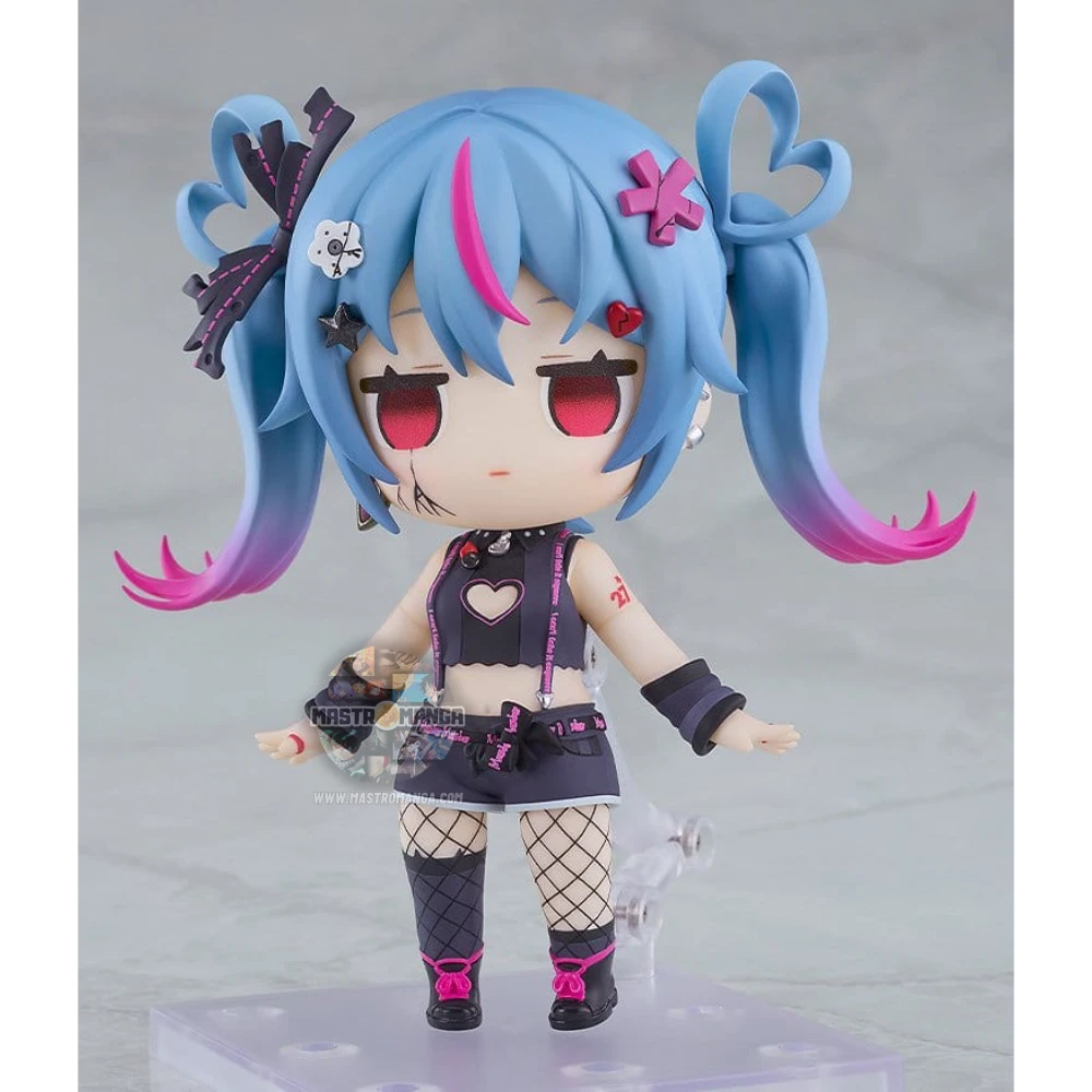 Figure Nendoroid Hatsune Miku Decomiku Darkness Good Smile Company con outfit nero e decorazioni gotiche