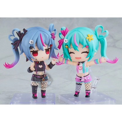Figure Nendoroid Hatsune Miku Decomiku Darkness Good Smile Company con outfit nero e decorazioni gotiche