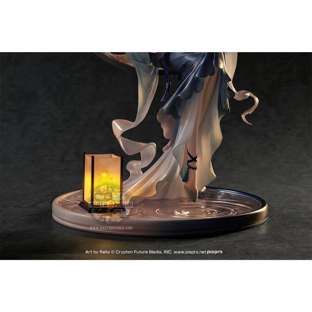 Figure statica Hatsune Miku Han Gong Qiu Yue Good Smile Company in abito tradizionale cinese con dettagli lunari