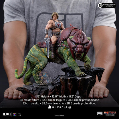 He-Man And Battlecat Masters Of The Universe 2026 Deluxe