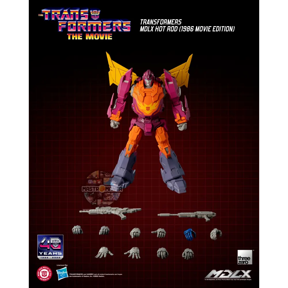 MDLX Hot Rod 1986 Movie Edition The Transformers: The Movie