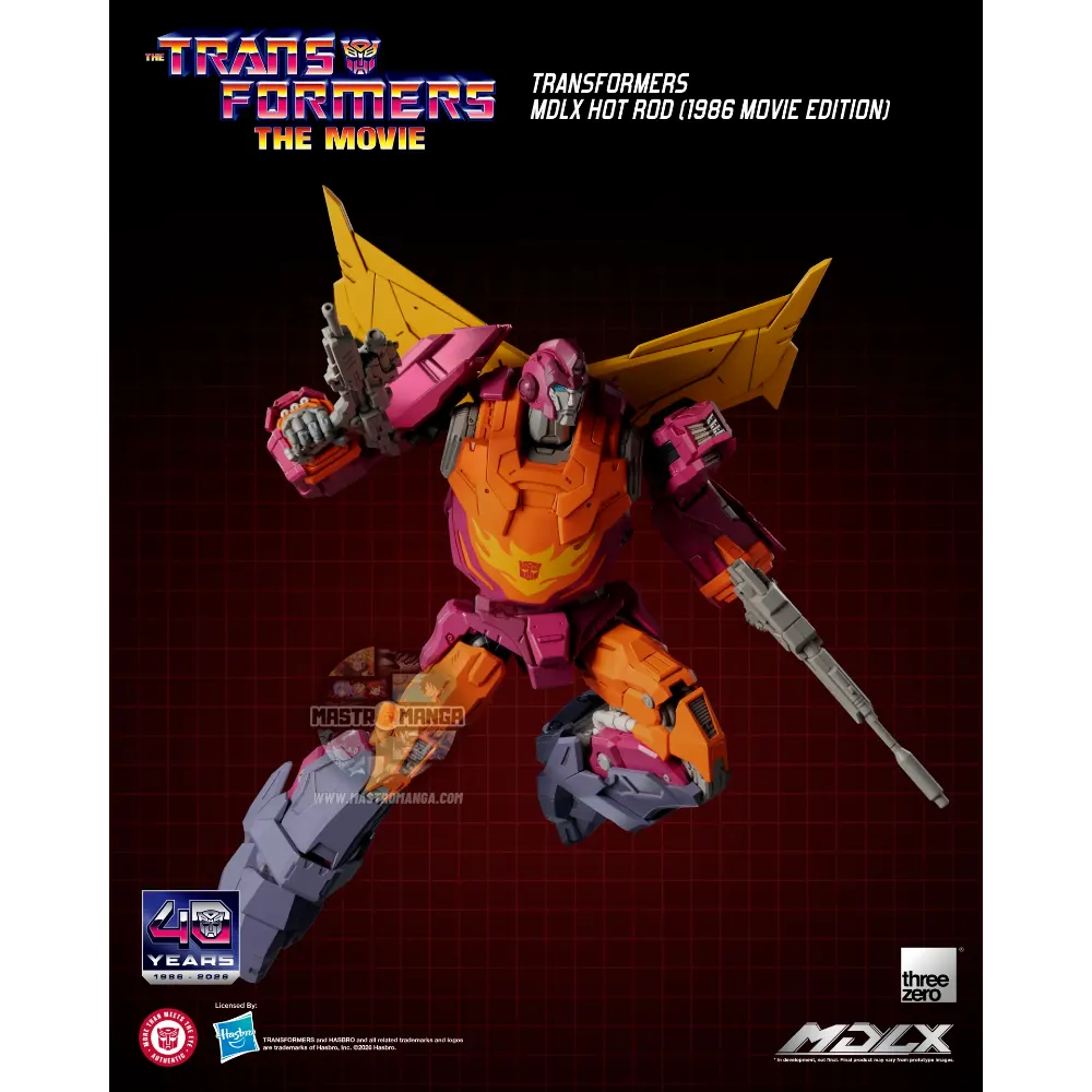 MDLX Hot Rod 1986 Movie Edition The Transformers: The Movie