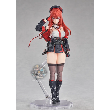Action figure articolata Red Hood Hyper Body GODDESS OF VICTORY NIKKE Good Smile Company con il suo iconico fucile di precisione e mantello rosso