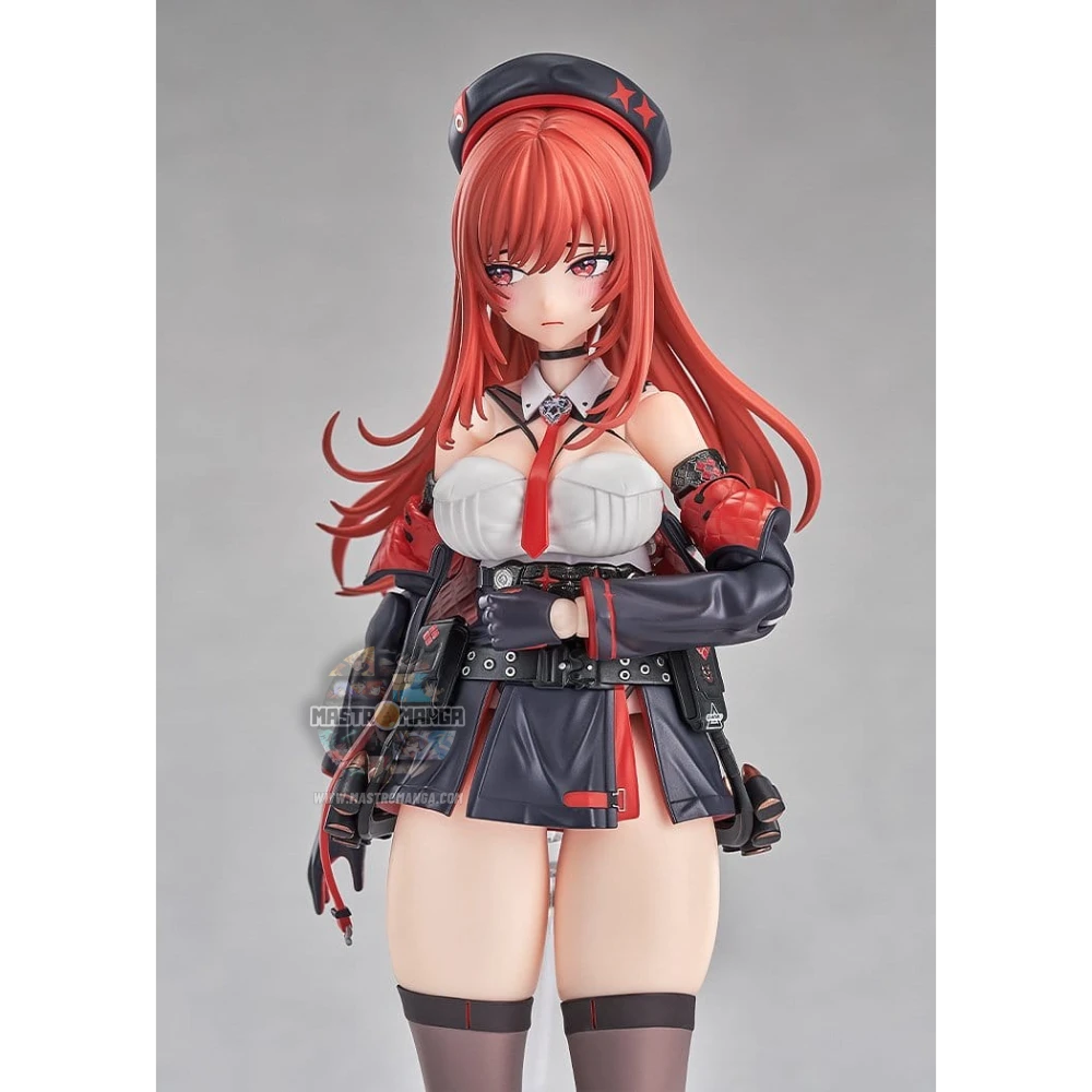 Action figure articolata Red Hood Hyper Body GODDESS OF VICTORY NIKKE Good Smile Company con il suo iconico fucile di precisione e mantello rosso