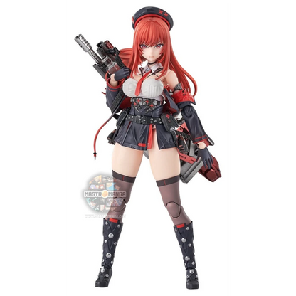 Action figure articolata Red Hood Hyper Body GODDESS OF VICTORY NIKKE Good Smile Company con il suo iconico fucile di precisione e mantello rosso