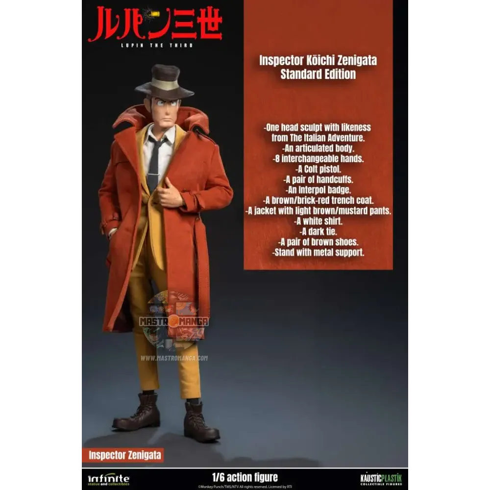 Inspector Koichi Zenigata XIII Lupin The 3rd The Italian Adventure Standard Edition