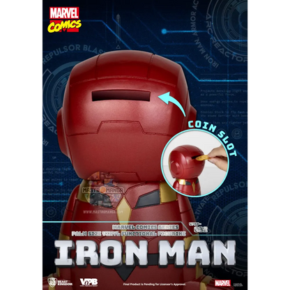 Iron Man Marvel Comic Series Palm Size Vinyl Bank