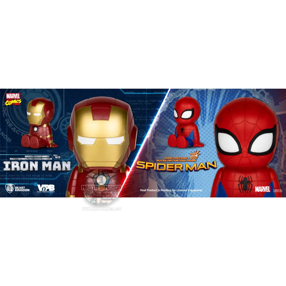 Iron Man Marvel Comic Series Palm Size Vinyl Bank