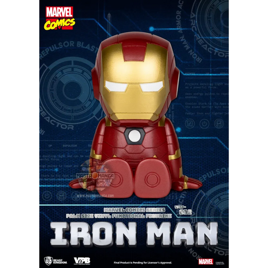 Iron Man Marvel Comic Series Palm Size Vinyl Bank