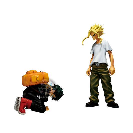 Izuku Midoriya & All Might My hero Academia The Story Of How He Became The Greatest Hero Ichibansho MASTERLISE PLUS
