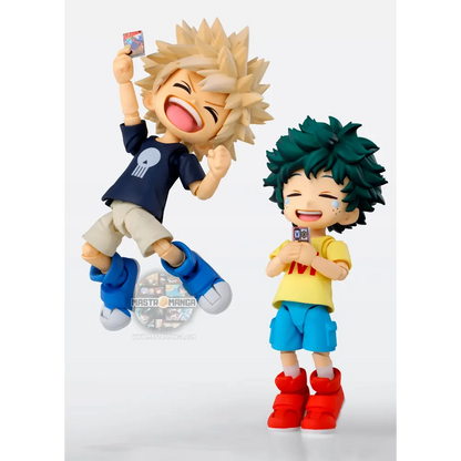 Izuku Midoriya & Katsuki Bakugo Childhood Set My Hero Academia S.H.Figuarts