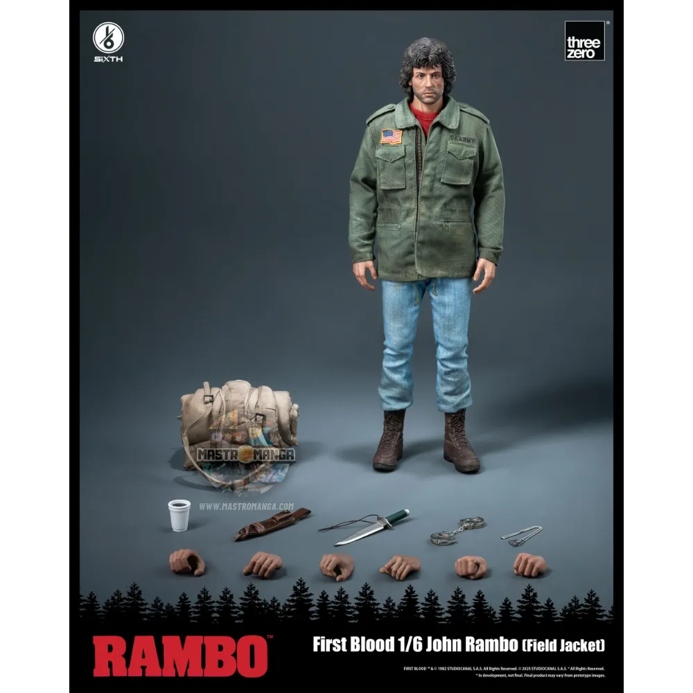 John Rambo Field Jacket Rambo First Blood