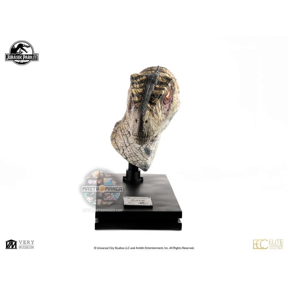 Female Velociraptor White Queen Jurassic Park 3 Bust