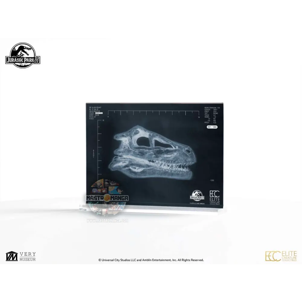 Velociraptor Resonating Chamber Jurassic Park 3 Prop Replica