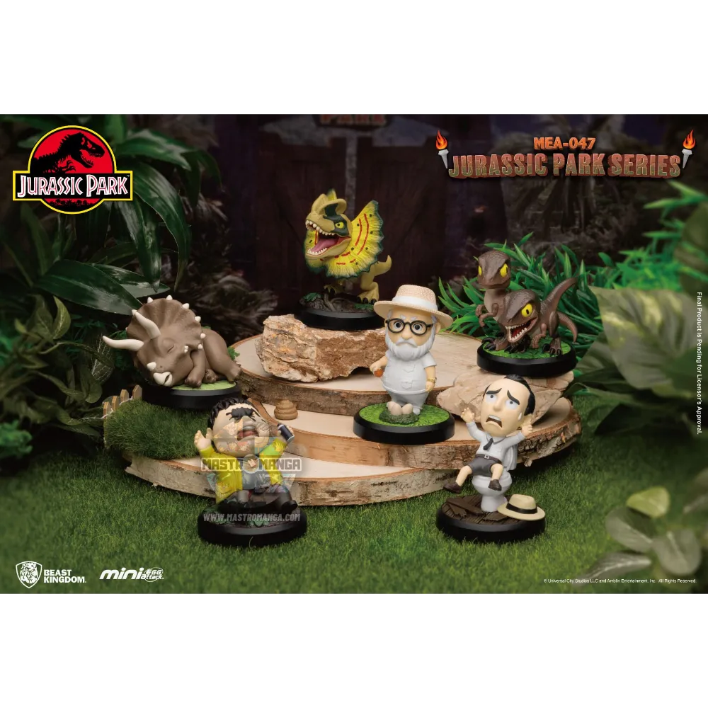 Jurassic Park Mini Egg Attack Series Blind Box Set