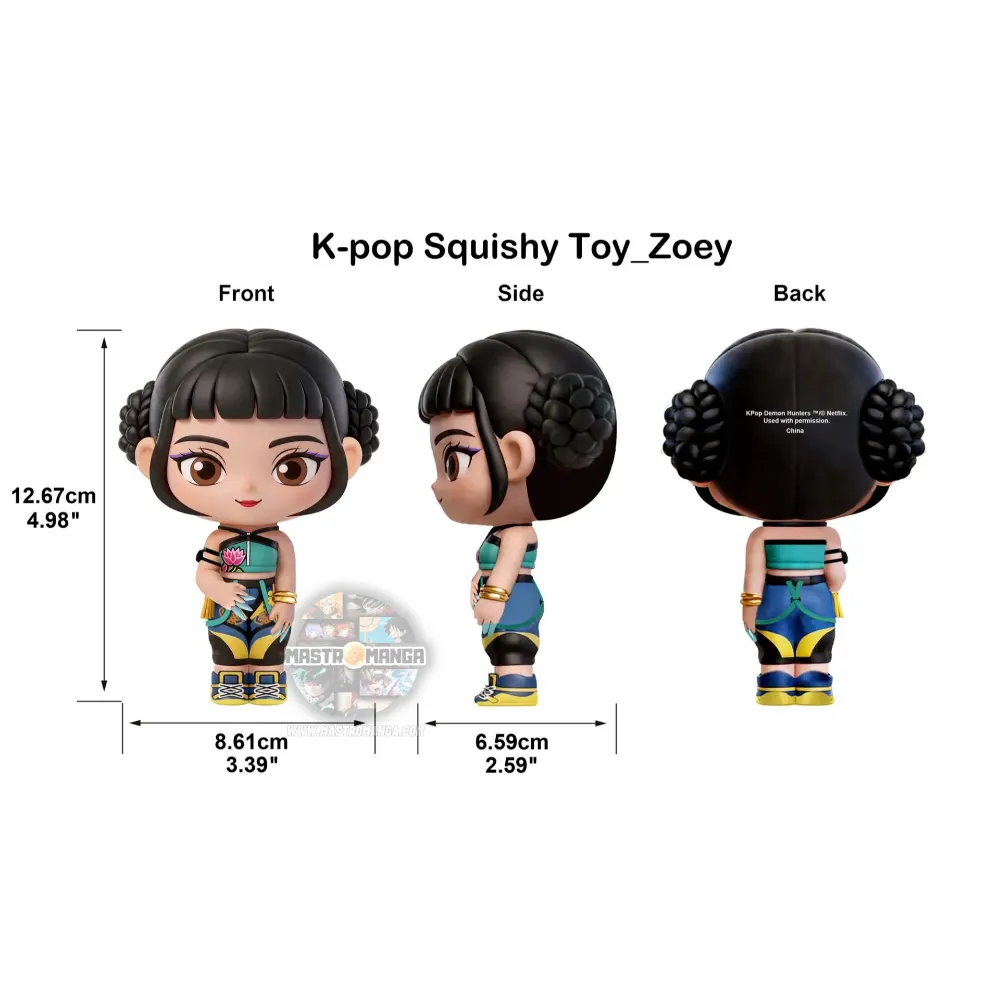 K-Pop Demon Hunters Squishy Display