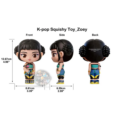 K-Pop Demon Hunters Squishy Display