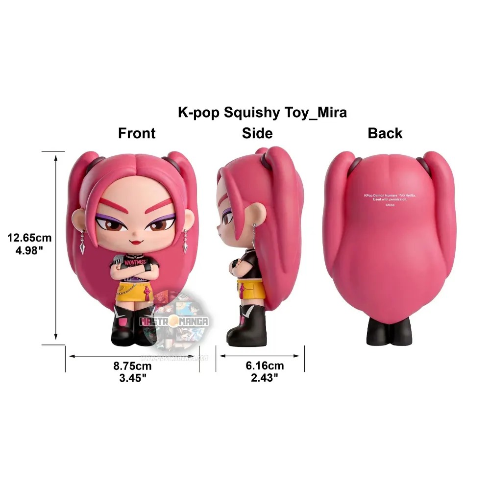 K-Pop Demon Hunters Squishy Display