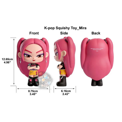 K-Pop Demon Hunters Squishy Display