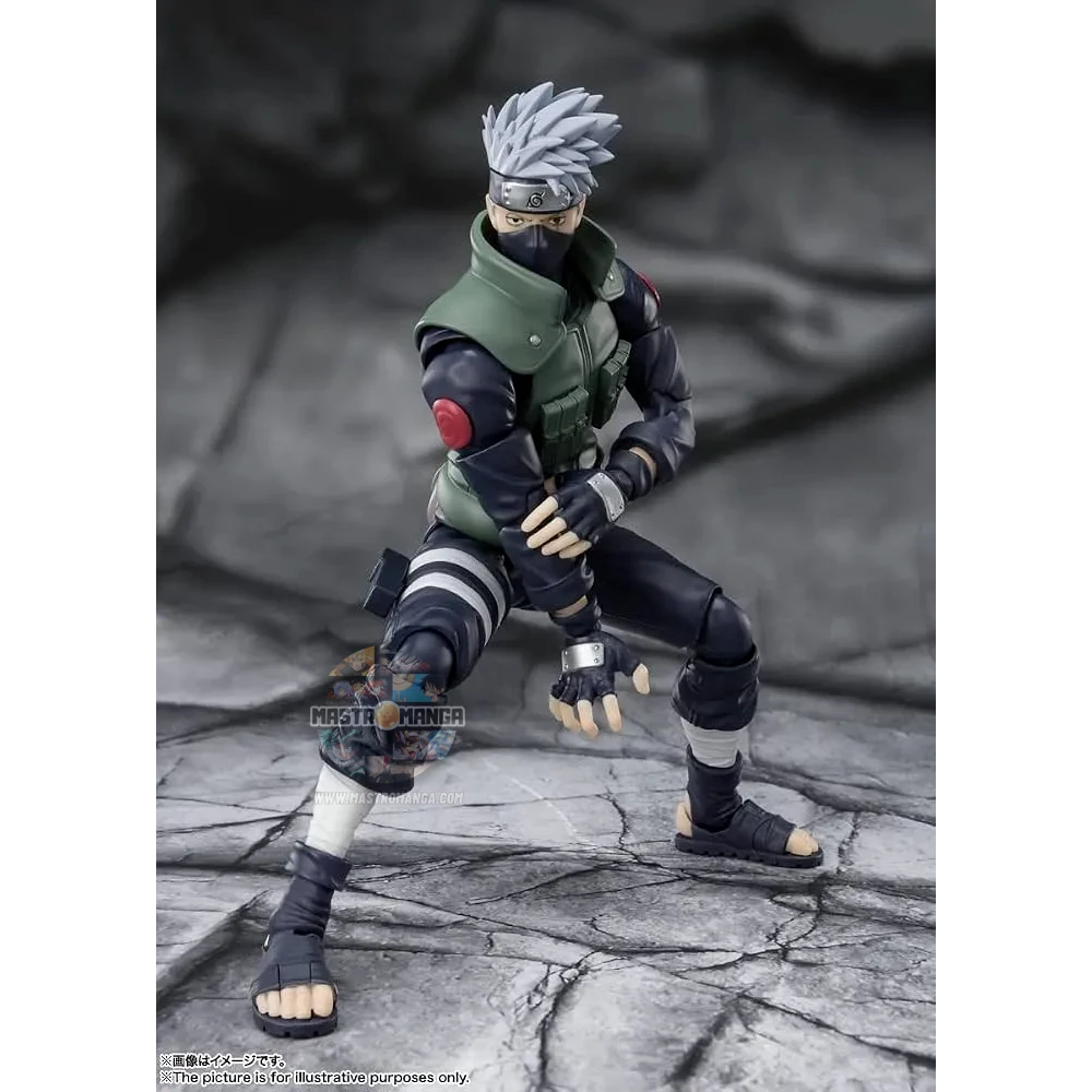 Kakashi Hatake Framed Sharingan Naruto Shippuden S.H.Figuarts Reissue