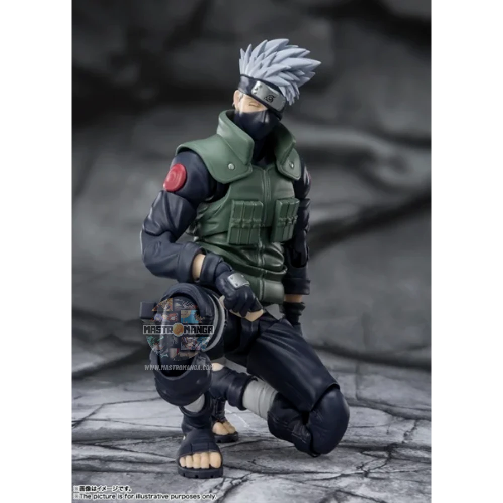 Kakashi Hatake Framed Sharingan Naruto Shippuden S.H.Figuarts Reissue